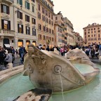 舟の噴水 Fontana della Barcaccia