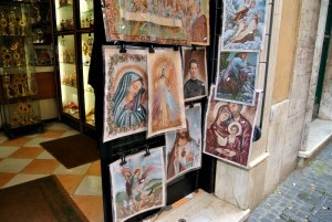 宗教画　お店　祭具