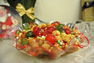dolci rotondi rosso