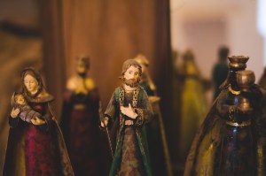 bambole ceramica presepe