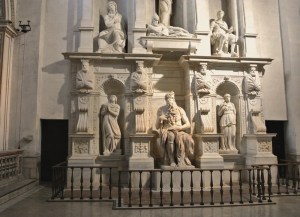 statua marmo tomba