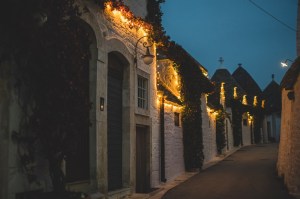 notte strada luce