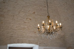 soffitto lampadario candele