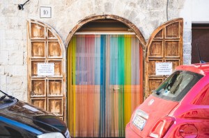 porta macchina rossa
