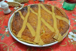 torta tovaglia rosso
