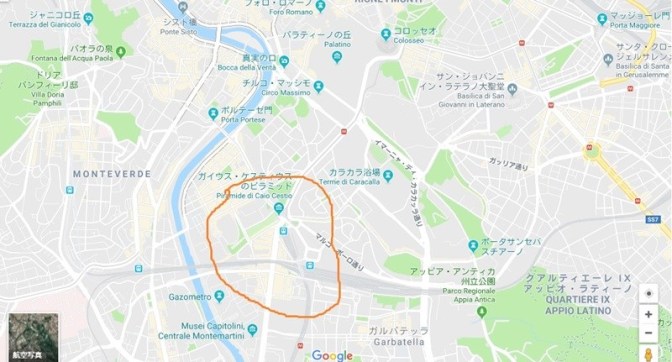 Ostiense-mappa